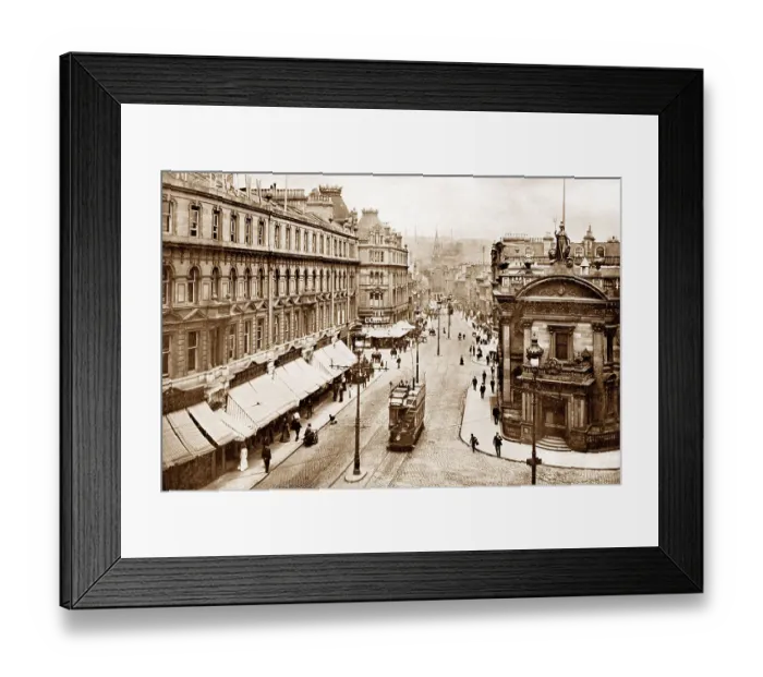 Framed Print : Dundee Murraygate early 1900s Framed Print : Dundee Murraygate early 1900s