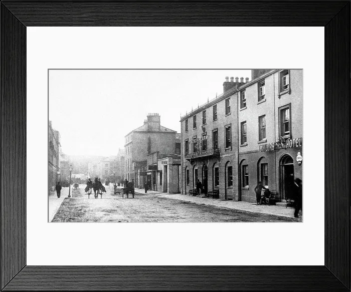 Framed Print : Bridge Street, Dungarvan early 1900's Framed Print : Bridge Street, Dungarvan early 1900's
