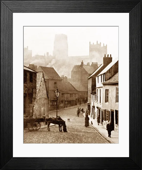 Framed Print : Millburngate, Durham early 1900's Framed Print : Millburngate, Durham early 1900's