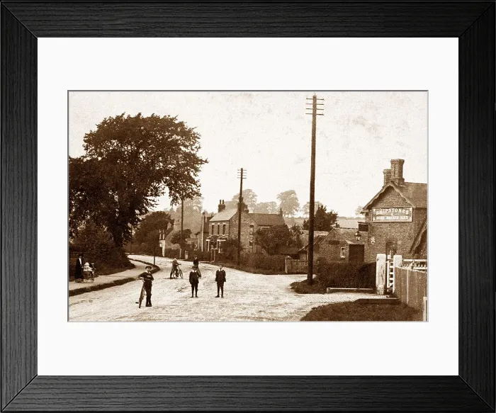Framed Print : Lowdham early 1900's Framed Print : Lowdham early 1900's