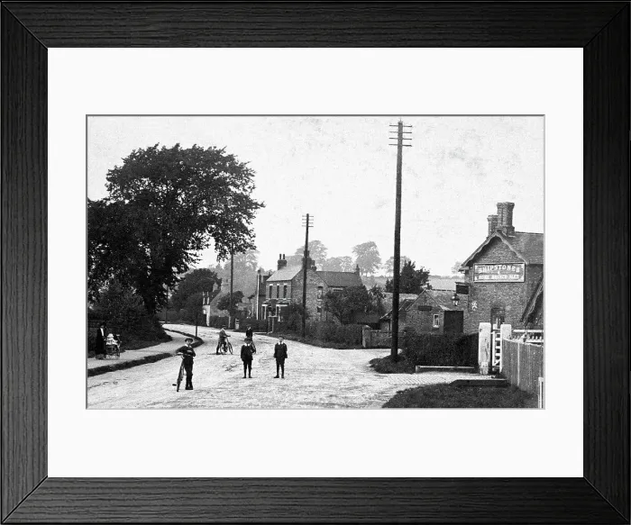 Framed Print : Lowdham early 1900s Framed Print : Lowdham early 1900s