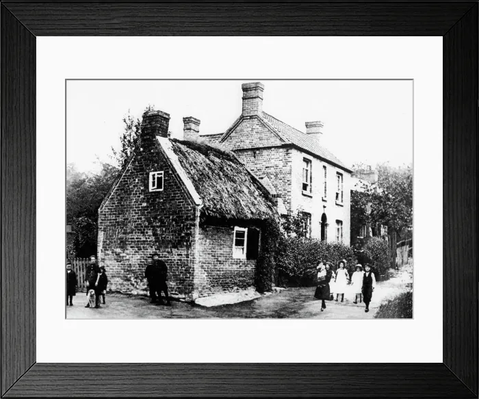 Framed Print : Lowdham early 1900s Framed Print : Lowdham early 1900s