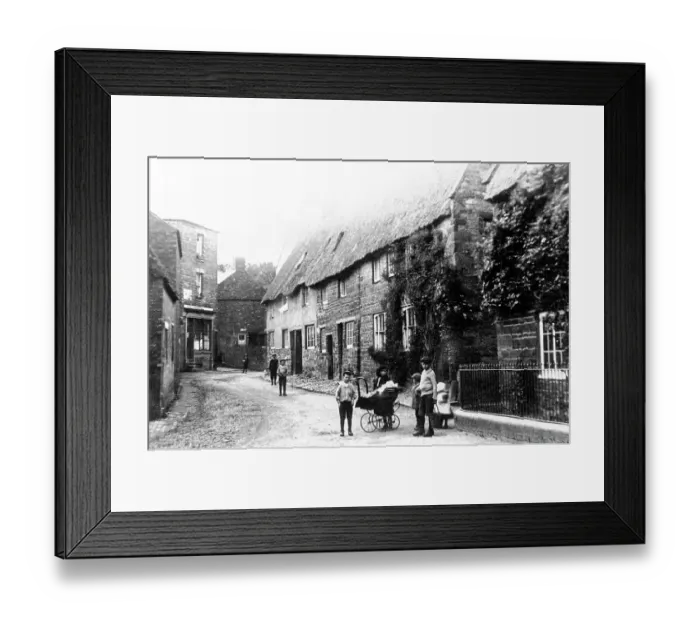 Framed Print : Lower Heyford early 1900s Framed Print : Lower Heyford early 1900s