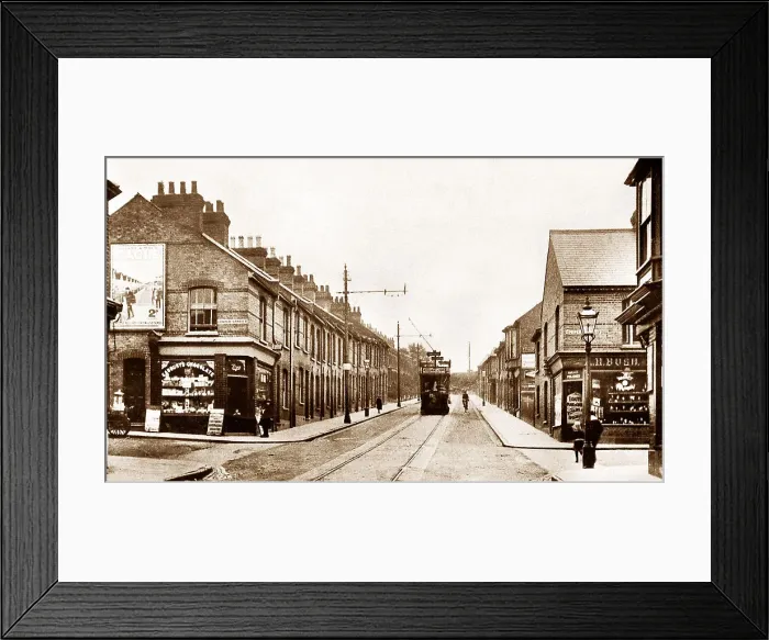Framed Print : Luton Ashton Road early 1900s Framed Print : Luton Ashton Road early 1900s