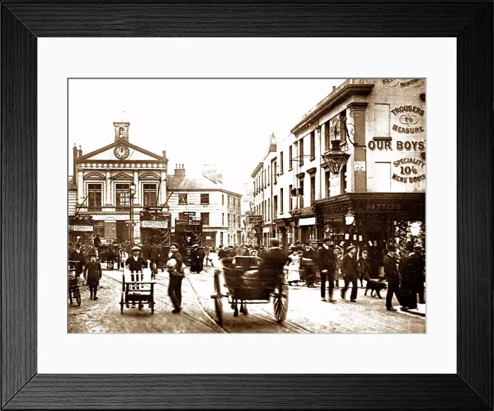Framed Print : Luton Town Hall early 1900s Framed Print : Luton Town Hall early 1900s
