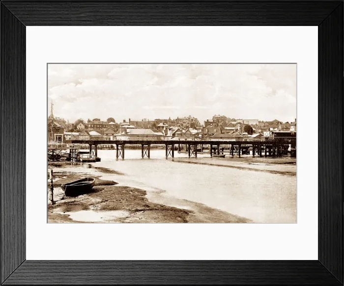 Framed Print : Lymington early 1900's Framed Print : Lymington early 1900's