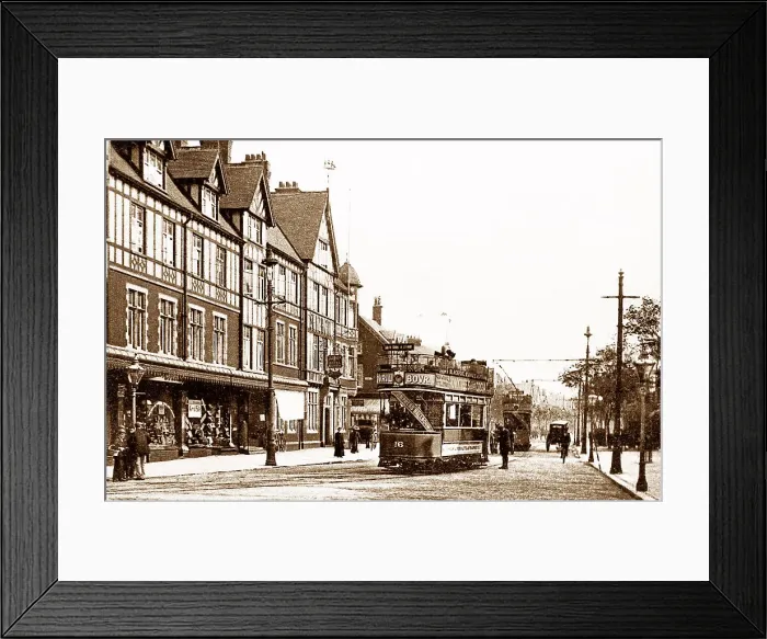 Framed Print : Lytham St. Annes Clifton Street early 1900s Framed Print : Lytham St. Annes Clifton Street early 1900s