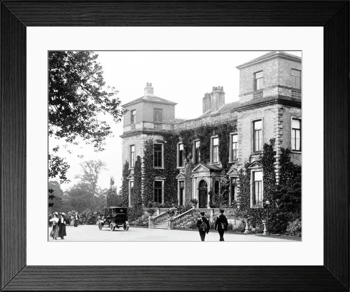 Framed Print : Blyth Hall Shustoke early 1900s Framed Print : Blyth Hall Shustoke early 1900s