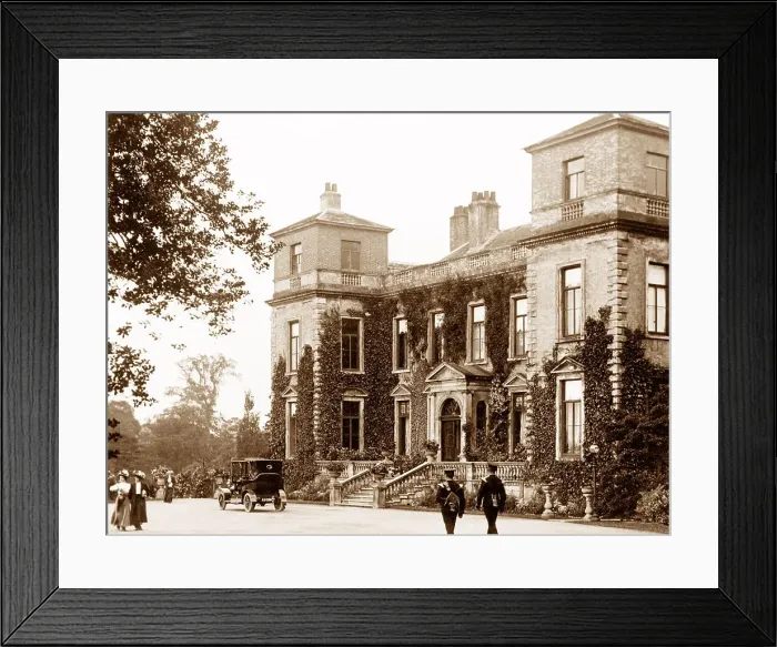 Framed Print : Blyth Hall, Nottinghamshire early 1900's Framed Print : Blyth Hall, Nottinghamshire early 1900's