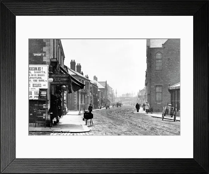 Framed Print : Blyth Regent Street early 1900s Framed Print : Blyth Regent Street early 1900s