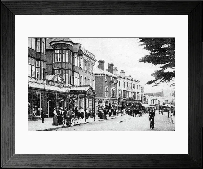 Framed Print : High Street, Bognor early 1900's Framed Print : High Street, Bognor early 1900's