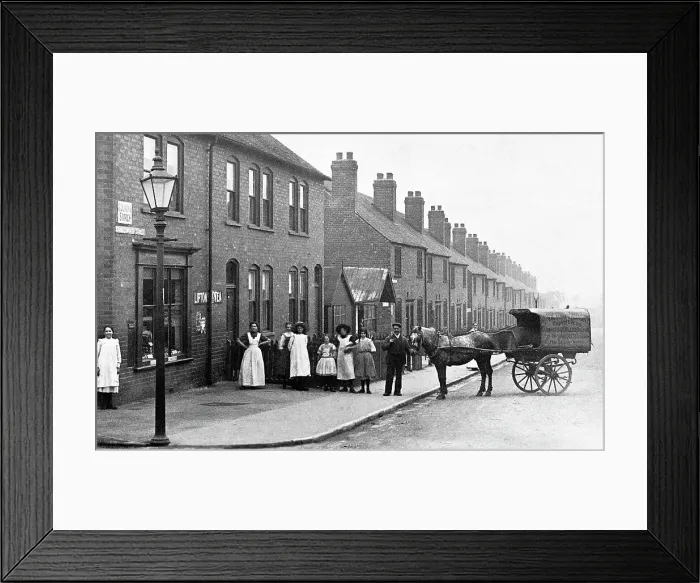 Framed Print : Charlesworth Street, Carr Vale Bolsover Framed Print : Charlesworth Street, Carr Vale Bolsover