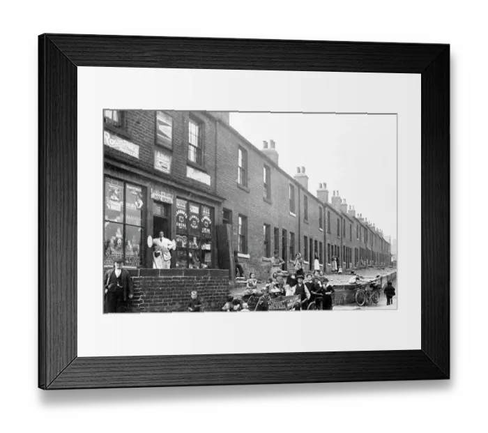 Framed Print : Station Road, Bolton upon Dearne Framed Print : Station Road, Bolton upon Dearne