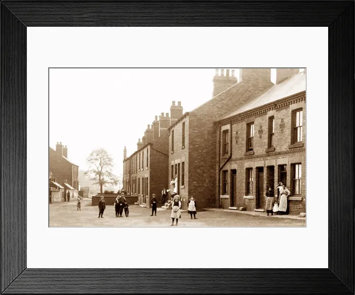 Framed Print : Bolton Upon Dearne Mexborough Road early 1900s Framed Print : Bolton Upon Dearne Mexborough Road early 1900s