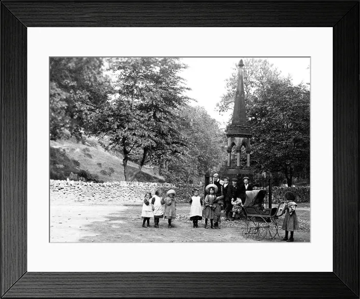Framed Print : The Fountain, Bonsal Framed Print : The Fountain, Bonsal