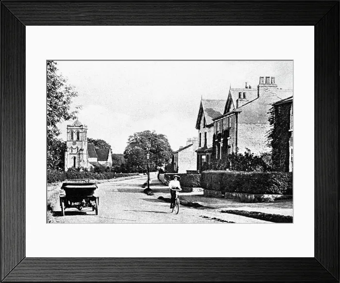 Framed Print : High Street, Boston Spa Framed Print : High Street, Boston Spa