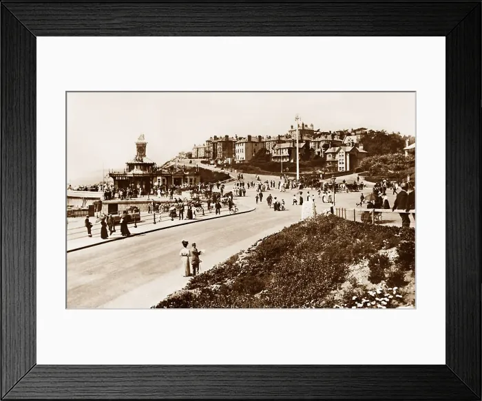 Framed Print : Bournemouth The Promenade Victorian period Framed Print : Bournemouth The Promenade Victorian period