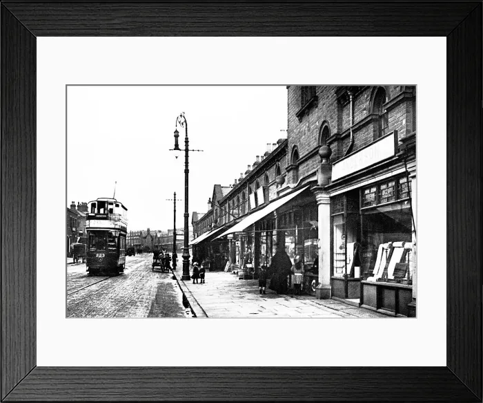 Framed Print : Gordon Terrace, Saltaire Framed Print : Gordon Terrace, Saltaire