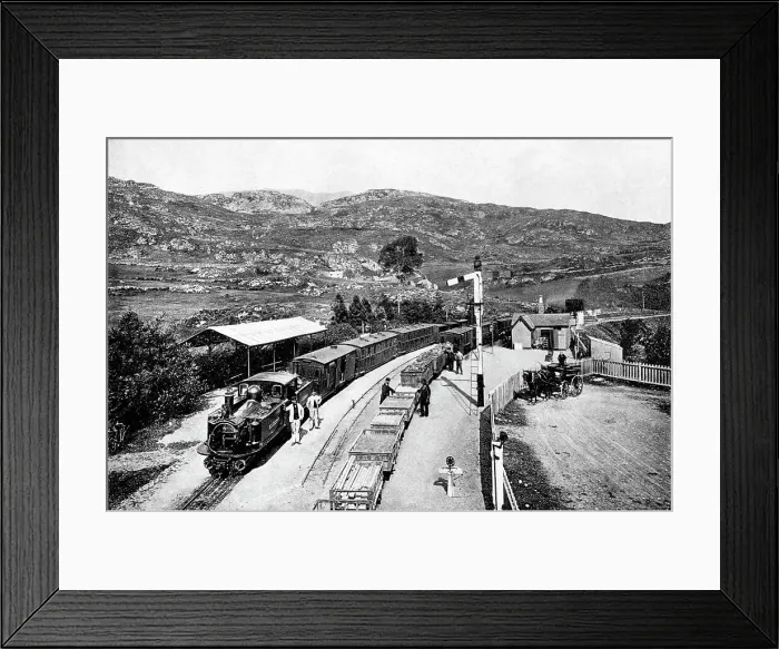 Framed Print : Tan-y-Bwlch Station, Ffestiniog Railway Framed Print : Tan-y-Bwlch Station, Ffestiniog Railway