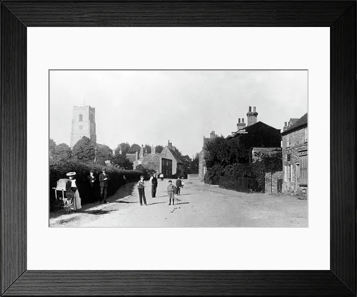 Framed Print : Fincham near Downham Market early 1900s Framed Print : Fincham near Downham Market early 1900s