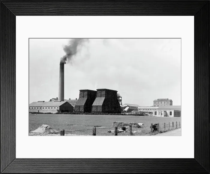Framed Print : Firbeck Colliery early 1900s Framed Print : Firbeck Colliery early 1900s