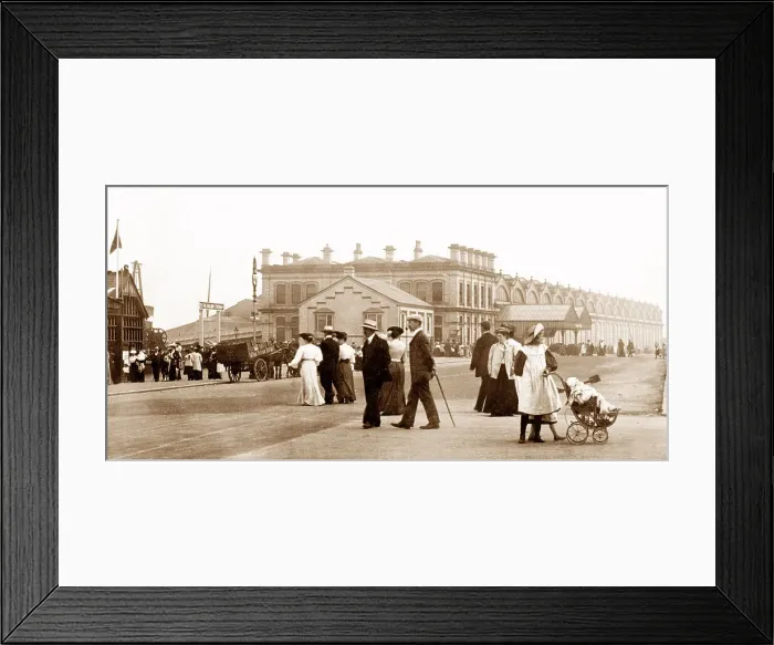 Framed Print : Railway Station, Fleetwood Framed Print : Railway Station, Fleetwood