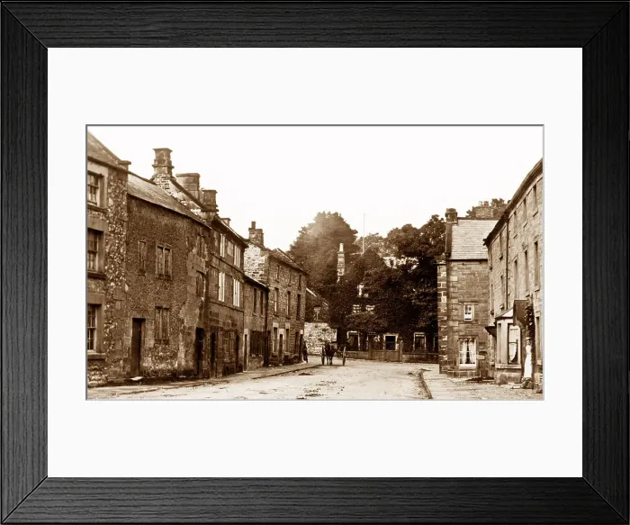Framed Print : Main Street, Winster near Matlock Framed Print : Main Street, Winster near Matlock