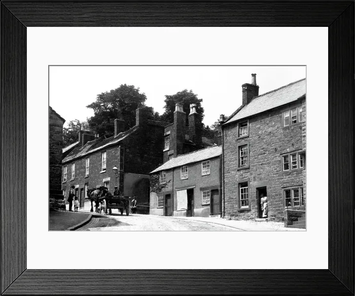 Framed Print : Wirksworth West End early 1900s Framed Print : Wirksworth West End early 1900s