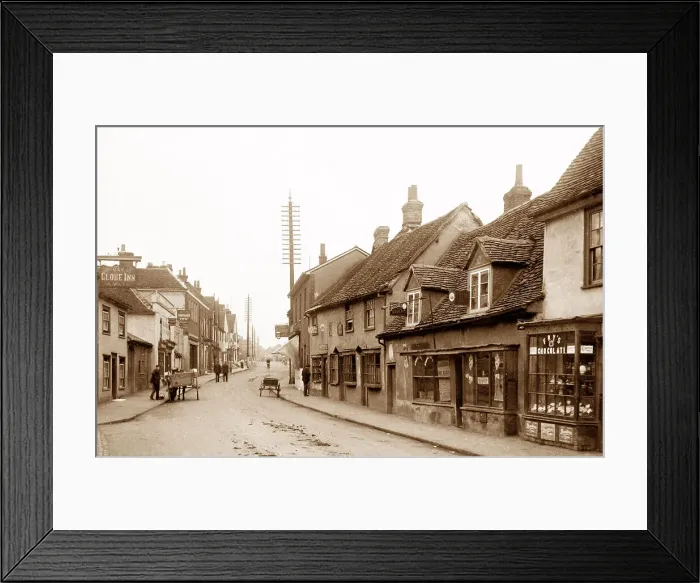 Framed Print : High Street, Witham Framed Print : High Street, Witham