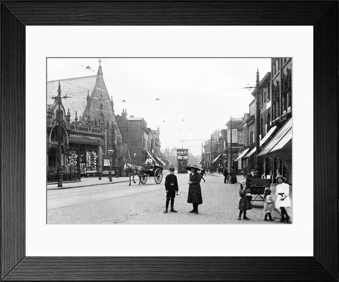 Framed Print : Withington early 1900s Framed Print : Withington early 1900s