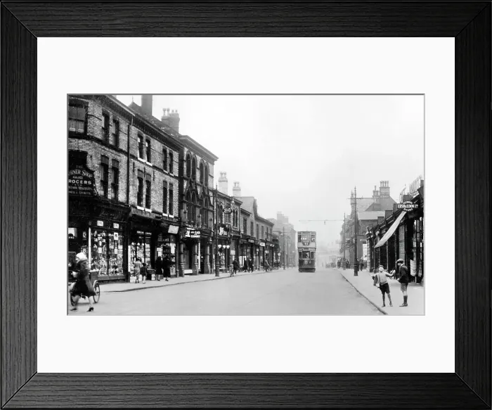 Framed Print : Withington Wilmslow Road early 1900s Framed Print : Withington Wilmslow Road early 1900s
