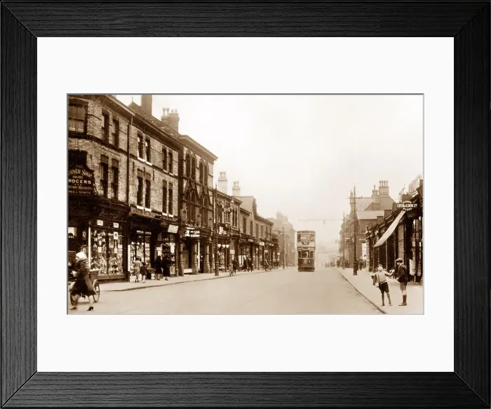 Framed Print : Wilmslow Road, Withington