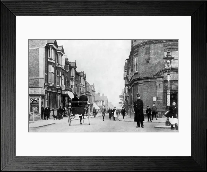 Framed Print : Woking Chertsey Road early 1900s Framed Print : Woking Chertsey Road early 1900s