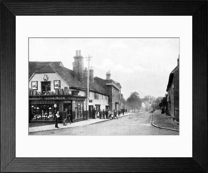 Framed Print : Wokingham Station Road early 1900s Framed Print : Wokingham Station Road early 1900s