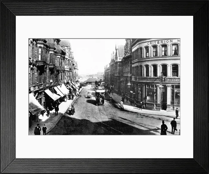 Framed Print : Wolverhampton Lichfield Street early 1900s Framed Print : Wolverhampton Lichfield Street early 1900s