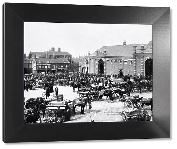 Wolverhampton Wholesale Market early 1900s
