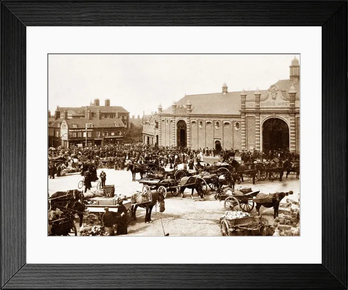 Framed Print : Wholesale Market, Wolverhampton Framed Print : Wholesale Market, Wolverhampton