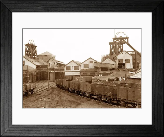 Framed Print : Wombwell Main Colliery Framed Print : Wombwell Main Colliery
