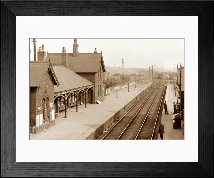 Framed Print : Great Central Railway Station, Wombwell Framed Print : Great Central Railway Station, Wombwell