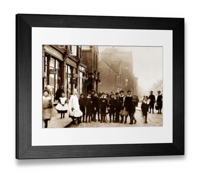 Framed Print : High Street, Wombwell Framed Print : High Street, Wombwell