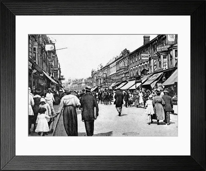 Framed Print : High Street, Southend on Sea Framed Print : High Street, Southend on Sea