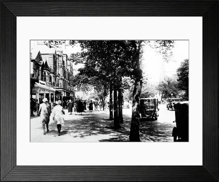 Framed Print : Southport Lord Street probably 1920s Framed Print : Southport Lord Street probably 1920s