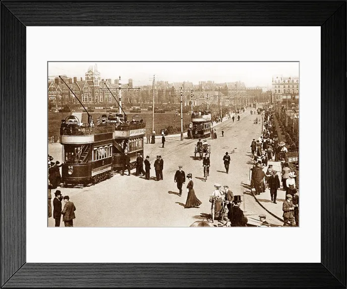 Framed Print : Southsea Common early 1900s Framed Print : Southsea Common early 1900s
