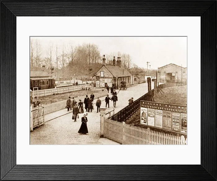 Framed Print : Midland Railway Station, Southwell Framed Print : Midland Railway Station, Southwell