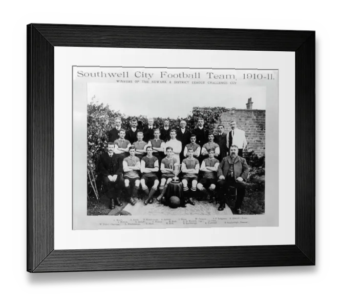 Framed Print : City Football Club, Southwell Framed Print : City Football Club, Southwell