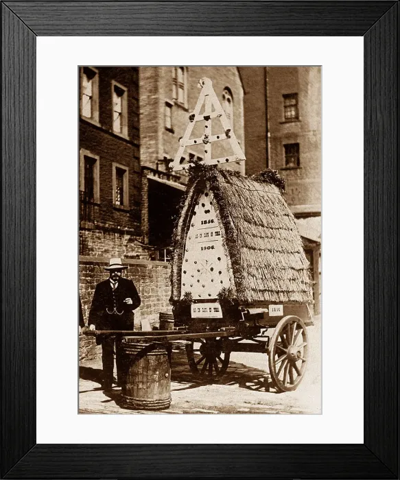 Framed Print : Rush ceremony, Sowerby Bridge Framed Print : Rush ceremony, Sowerby Bridge