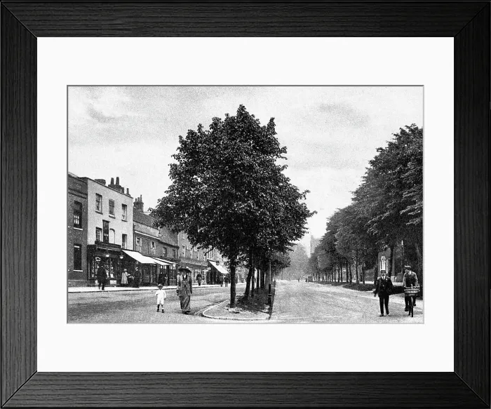 Framed Print : St Peters Street, St Albans Framed Print : St Peters Street, St Albans