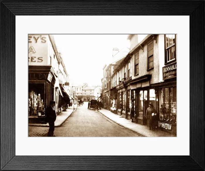 Framed Print : Braintree High Street early 1900s