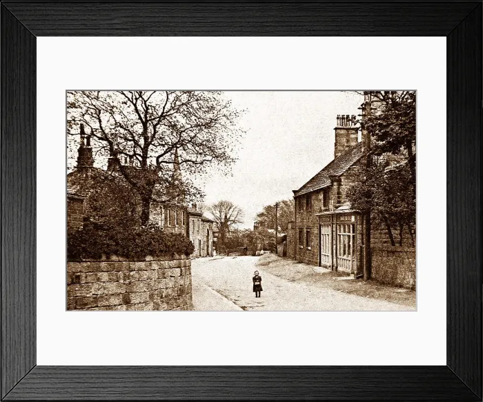 Framed Print : Bramhope early 1900s Framed Print : Bramhope early 1900s