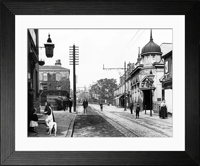 Framed Print : Bramley Steam Laundry early 1900s Framed Print : Bramley Steam Laundry early 1900s